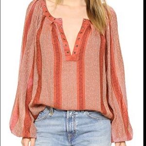**Reduced** Free People Against All Odds Blouse